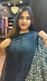 MALAI CHANDERI SAREE 260525124