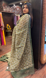 MALAI CHANDERI SAREE 260525123