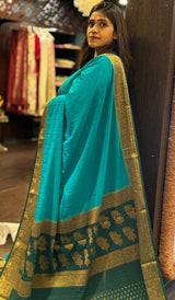SEMI GEORGETTE SAREE 090425111