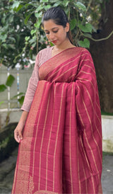 SEMI TUSSAR SILK SAREE 08042525