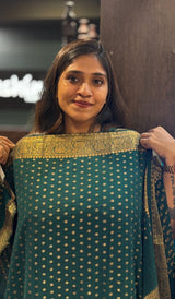 SEMI GEORGETTE SAREE 090425111