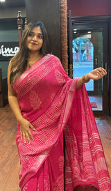 SEMI LINEN SAREE 20052512