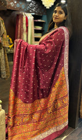 SEMI TUSSAR SILK SAREE 08042565