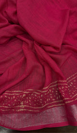 SEMI LINEN SAREE 20052512