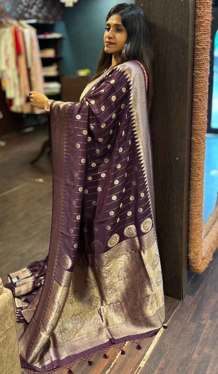 SEMI SILK SAREE 02042546 – Ashima Fashion Store