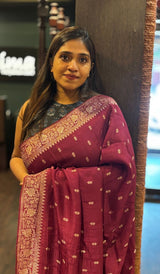 SEMI TUSSAR SILK SAREE 08042565