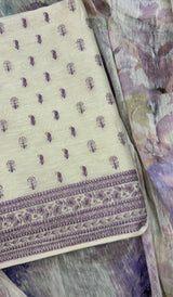 LINEN UNSTITCHED SALWAR 01072427