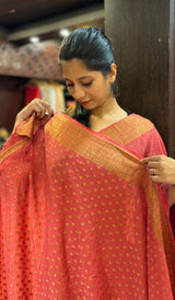 SEMI GEORGETTE SAREE 0410241