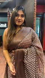 CHANDERI SAREE 260525167