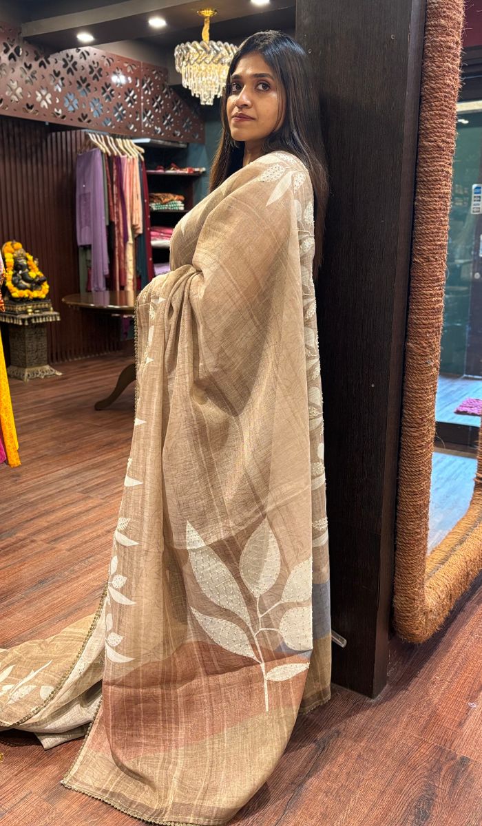 LINEN SAREE 30052521 – Ashima Fashion Store