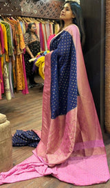 SEMI GEORGETTE SAREE 07122535