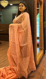 KORA CHANDERI SAREE 260525117