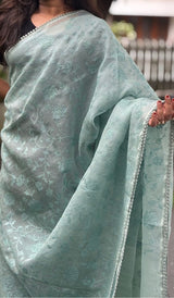 ORGANZA SAREE 0312254