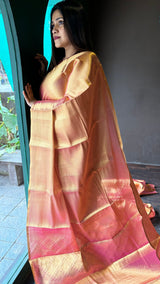 SEMI TISSUE SAREE 28112428