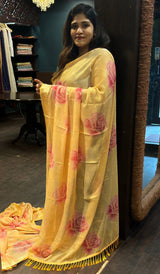 GORGETTE SAREE  1602245