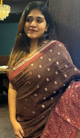 CHANDERI SILK SAREE 1012232
