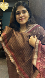 CHANDERI SILK SAREE 1012232