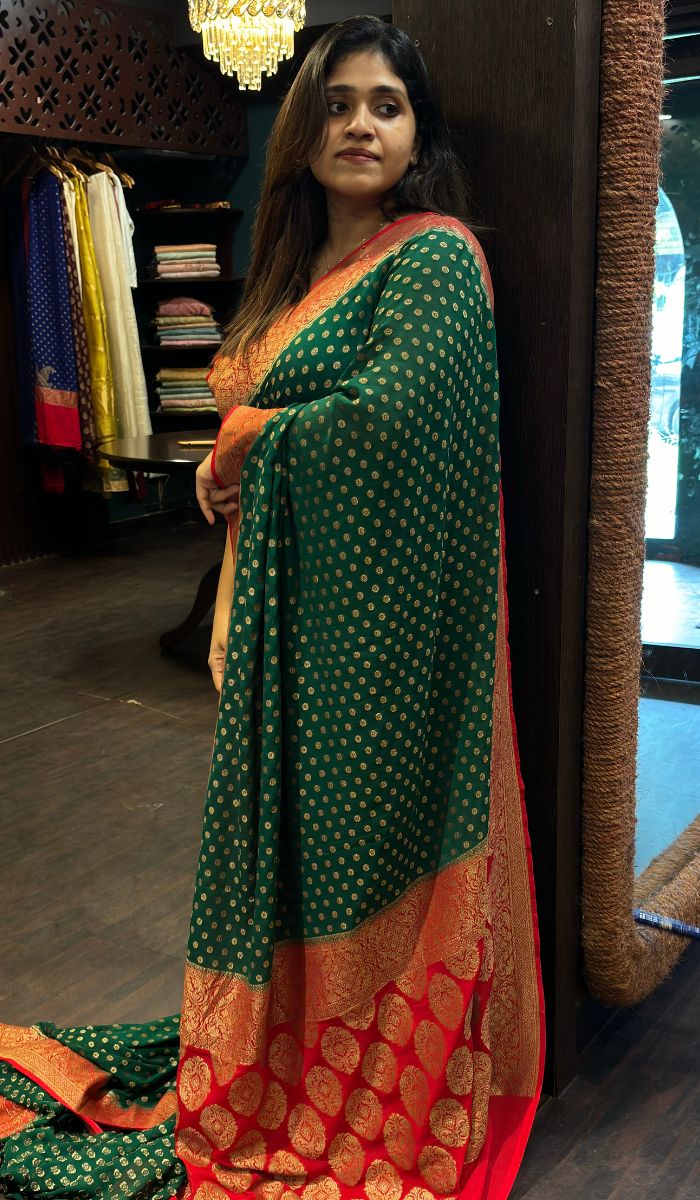 CREPE SILK SAREE MES 17032314 – Ashima Fashion Store