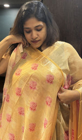 GORGETTE SAREE  1602245