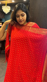 SEMI GEORGETTE SAREE 10092416