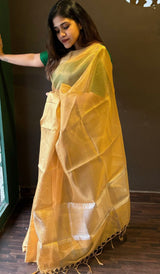 SEMI TISSUE SAREE 29072410