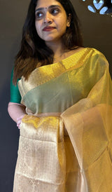 SEMI TISSUE SAREE 29072410