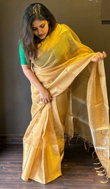 SEMI TISSUE SAREE 29072410