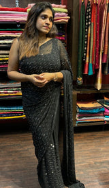 GEORGETTE SAREE KA SA 09052449