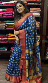 CHANDERI SILK SAREE 1605247