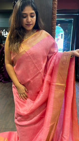 SEMI LINEN SAREE SFB SA 1909247