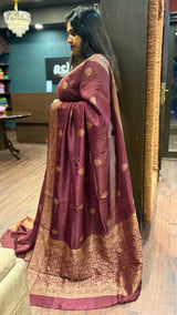 SEMI TUSSAR SAREE 1811255