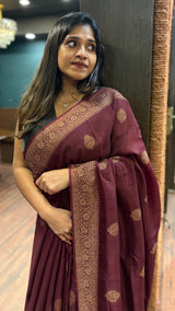SEMI TUSSAR SAREE 1811255