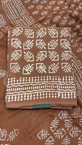COTTON UNSTITCHED SALWAR 07092613