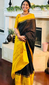 SEMI SILK SAREE 1611221