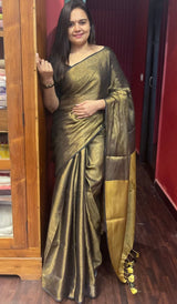 SEMI TISSUE SAREE 2209231