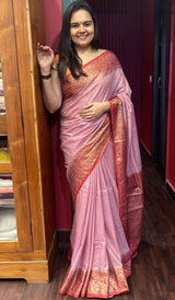 MOONGA TUSSAR SILK SAREE 25092328