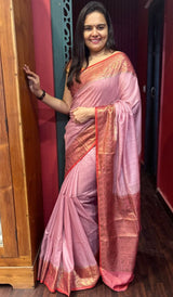 MOONGA TUSSAR SILK SAREE 25092328