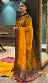 SEMI LINEN SAREE 1610261