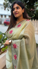 ORGANZA SAREE 25012515