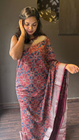 COTTON SILK SAREE 1712246