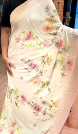 SATIN CREPE SAREE 300426111