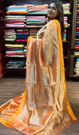 TISSUE ORGANZA SAREE 23102646