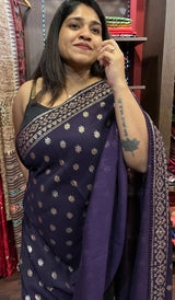 DESIGNER GEORGETTE SILK SAREE 13042341