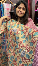 SEMI LINEN SAREE 0306237