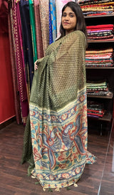 SEMI LINEN SAREE 0306232