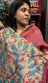 SEMI LINEN SAREE 0306231