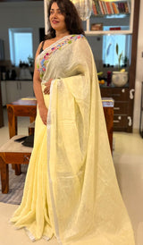 LINEN SILK SAREE 3006232