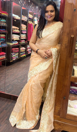 ORGANZA SAREE 0811238