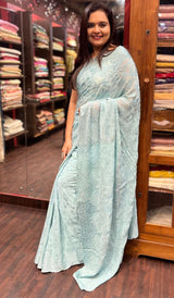 DESIGNER Georgette saree  21112313