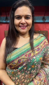 LINEN SAREE 2311232